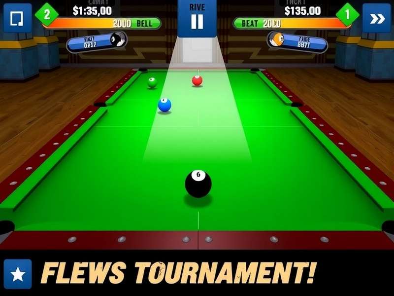Billiards Hero 3D Game Screenshot